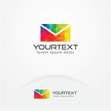 Mail logo design 6789166 Vector Art at Vecteezy