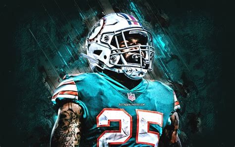 Download wallpapers Xavien Howard, Miami Dolphins, NFL, american ...