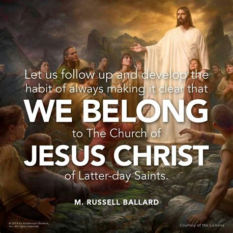 We belong | Spiritual uplifting quotes, Saint quotes, Church quotes