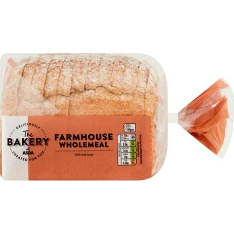 The BAKERY at ASDA Farmhouse Wholemeal Bread (800g) - Compare Prices & Where To Buy - Trolley.co.uk