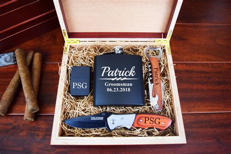 Groomsman Gift Box Complete Groomsmen Gift Set Groomsman | Etsy