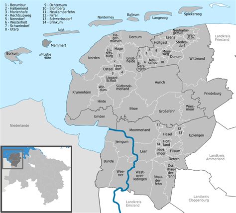 File:Municipalities in East-Frisia.svg