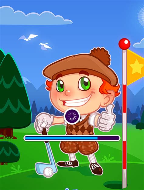 Free golf games online - Mini Andy golf games online