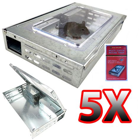 5X HUMANE MOUSE TRAP METAL – Eshopping247