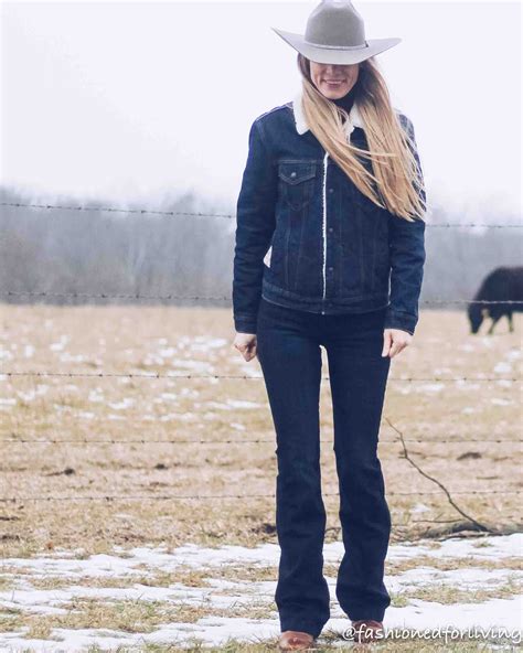 Fashioned For Living: womens cowboy hat outfit with trouser jeans and ...