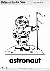 Astronaut Coloring Page  Super Simple sketch template