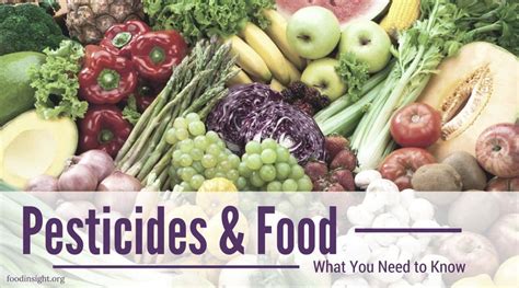 Pesticides & Food: What You Need to Know – Food Insight