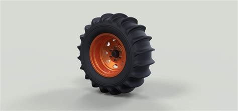 Rear Wheel for Dune Buggy - 3D Model by CosplayItemsRock