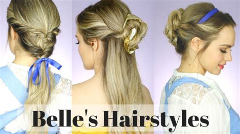 All the Beauty and the Beast Hairstyles! - KayleyMelissa - YouTube