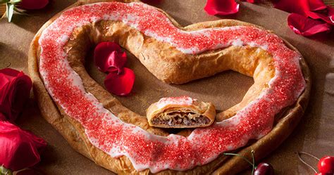 Valentine Pecan Kringle - O&H Danish Bakery of Racine Wisconsin