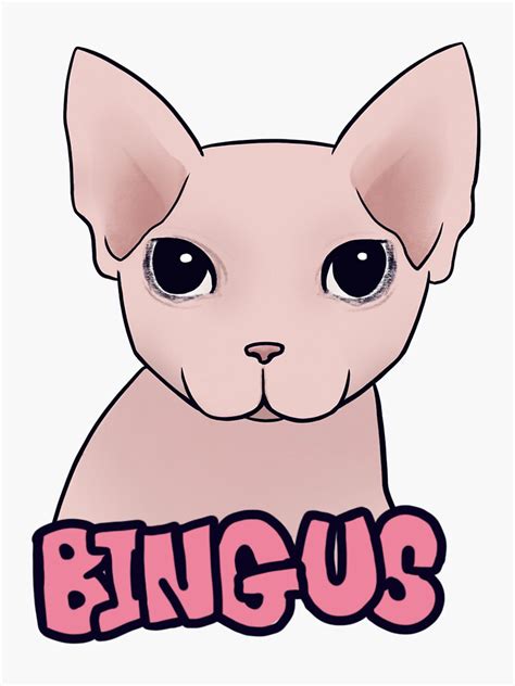 "Baby Bingus " Sticker for Sale by LxuisVoeux | Redbubble