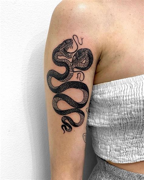 101 best double-headed snake tattoo ideas that will blow your mind!