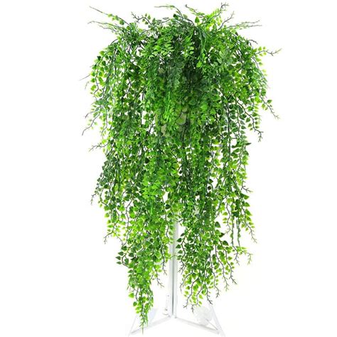 Green Hanging Plant Artificial Plant Chlorophytum Wall Home Balcony ...