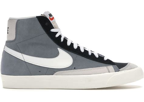 Nike Blazer Mid 77 Vintage Cool Grey White Black - CI1167-001