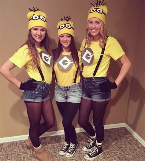 70 Genius College Halloween Costume Ideas for Girls | Disfraces minions ...