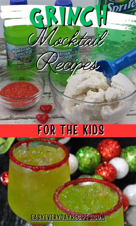 Grinch Mocktail Recipes | Easy Everyday Recipes