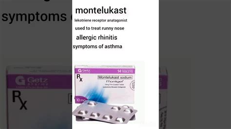 #montelukast uses, side effects,detail - YouTube