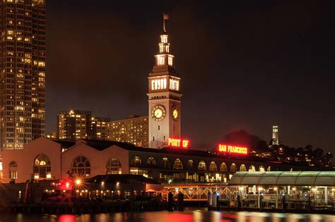 Clock tower of Ferry Building Photograph by Celso Diniz | Pixels