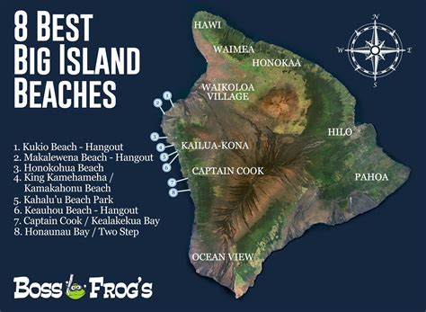 8 Best Kona Beaches | Boss Frog's Hawaii