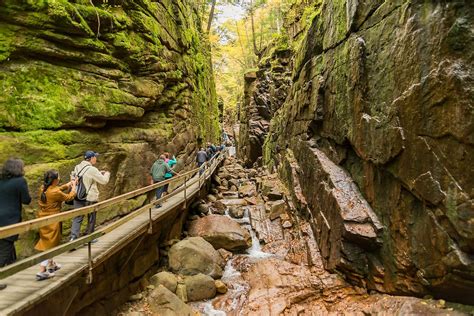 Flume Gorge, New Hampshire - WorldAtlas