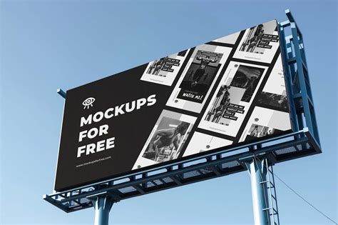 Free Standard Billboard Mockup (PSD)