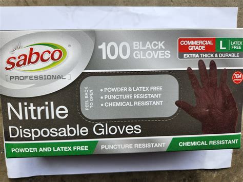 Black Disposable Gloves - Evolution Abrasives & Coatings