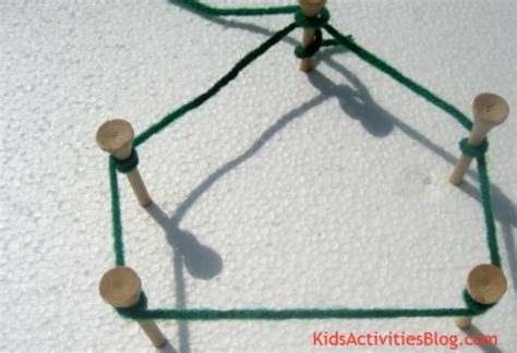 Math for Kids: Making Shapes Kids Activities Blog