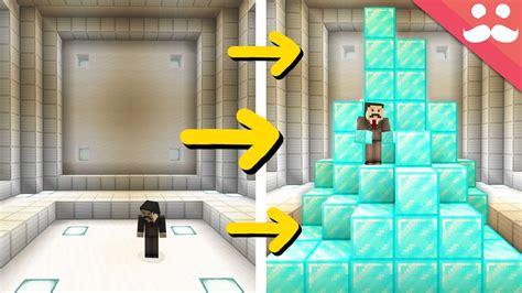 Transforming Diamond Vault in Minecraft! - YouTube