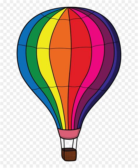 Hot Air Balloon Easy Drawing, HD Png Download - 720x1280(#3872096) - PngFind