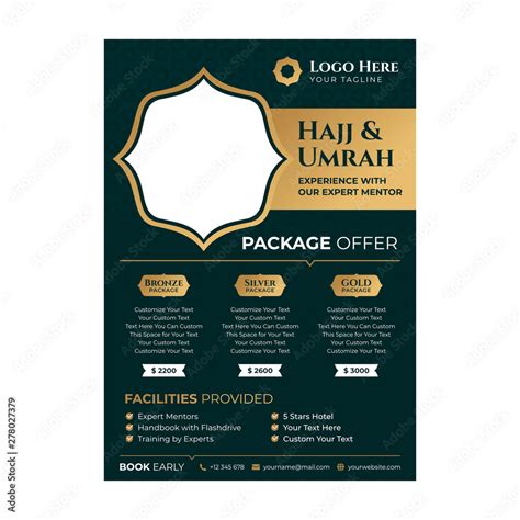 islamic flyer template Stock Vector | Adobe Stock