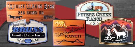 Farm signs, ranch signs, carved wood farm signs, carved wood ranch signs