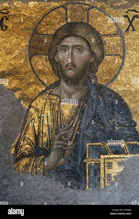 Byzantine Art Mosaics Jesus