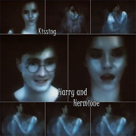 harmony kissing - Harry and Hermione Fan Art (17525783) - Fanpop