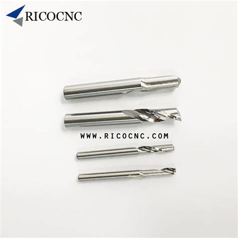 Carbide Aluminum Cutter Tools Spiral CNC Router Bits for Aluminium Cutting Milling