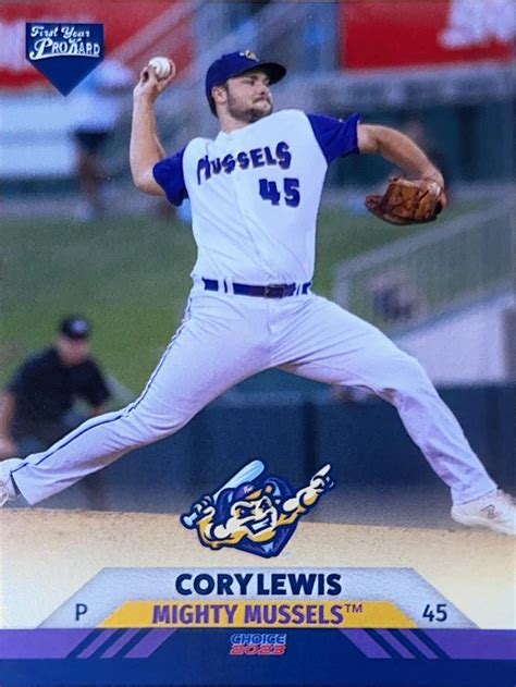 2023 Choice Fort Myers Mighty Mussels #03 Cory Lewis | Trading Card Database