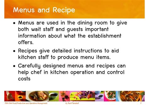 standardized recipe definition