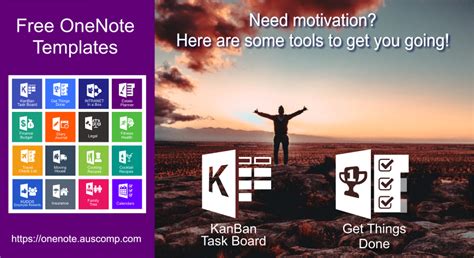 Download the GTD & KanBan templates for OneNote. - Templates for Microsoft 365