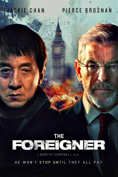 The Foreigner (2017) - Posters — The Movie Database (TMDB)