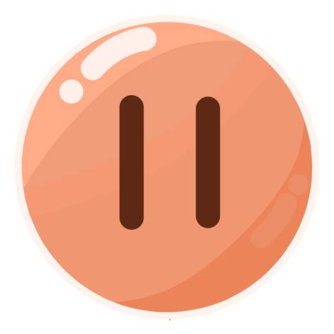 Rounded Pause Button 13126523 PNG