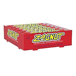 ZAGNUT Candy Bar 1.51 oz 18 Count - Office Depot