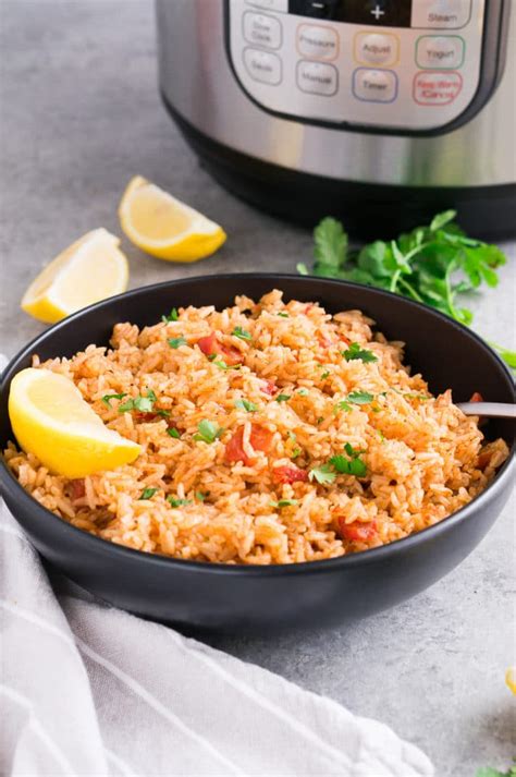 Instant Pot Spanish Rice - Delicious Meets Healthy