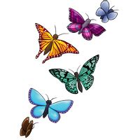 Download Butterfly Tattoo Designs Png HQ PNG Image | FreePNGImg
