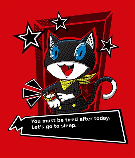 Lets's go to sleep! Morgana from Persona 5 by AlexRoivas on DeviantArt