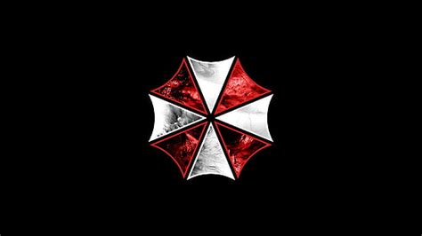 2560x1080px | free download | HD wallpaper: gray and red umbrella logo, Resident Evil ...