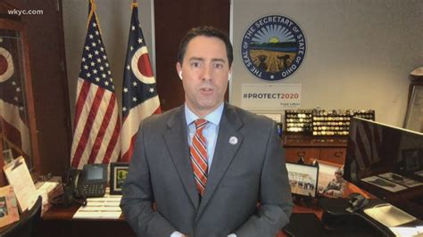 Here's when Ohio Secretary of State Frank LaRose predicts election ...