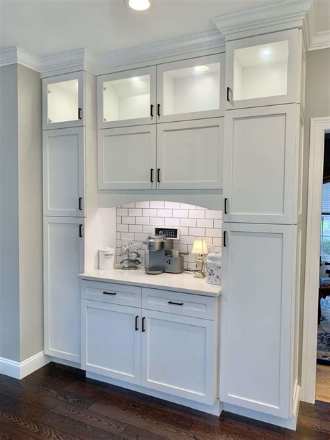 Eudora Semi Custom White Cabinets | Dean Custom Cabinetry