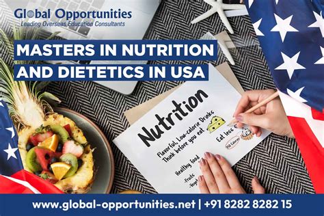 Masters in Nutrition and Dietetics in USA 2024 Update