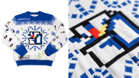 This year's Windows Ugly Sweater features an MS Paint theme, and you ...