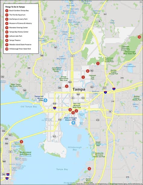 Tampa Zip Code Map - GIS Geography