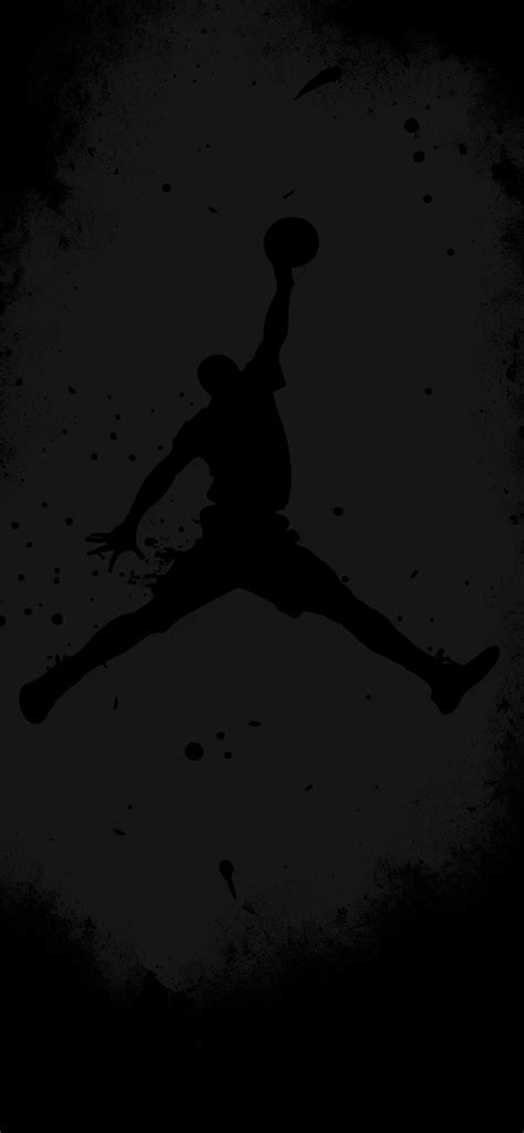 Air Jordan Logo Black and White Wallpapers - Jordan Wallpaper 🏀